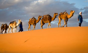Trek désert maroc sur la trace des caravanes d'autrefois.