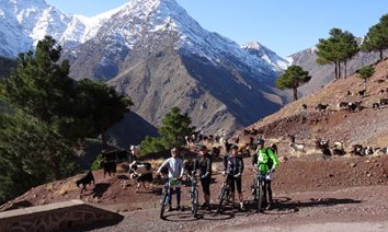 Decouvrir les hautes vallées du toubkal en vtt