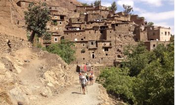 Villages berberes et hautes vallees du toubkal en randonnee trekking