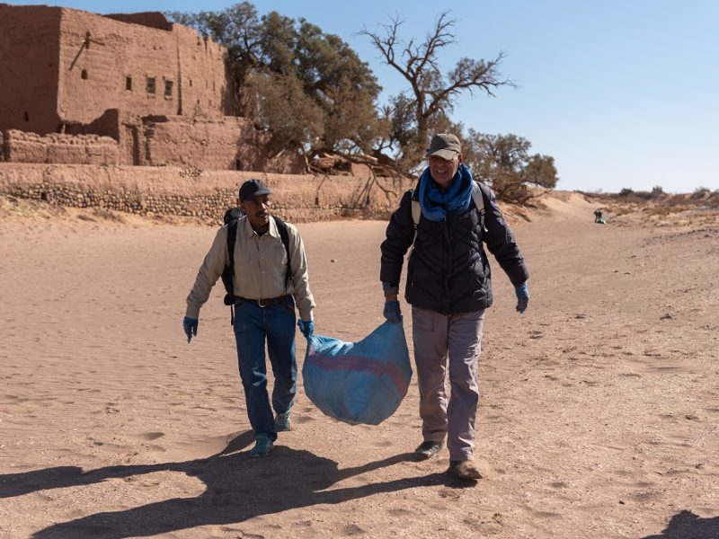 - campagne de nettoyage dans la vallée du draa janvier 2023 6745