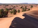 Dunes de la vallee du draa pour ce combiné 4x4 desert marocain et marrakech. Voyage maroc de marrakech aux dunes du sahara.
