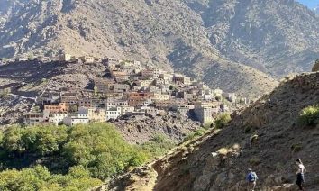 Tour du toubkal. Trek haut atlas