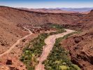 La vallée d-ounila entre ait benhaddou et telouet