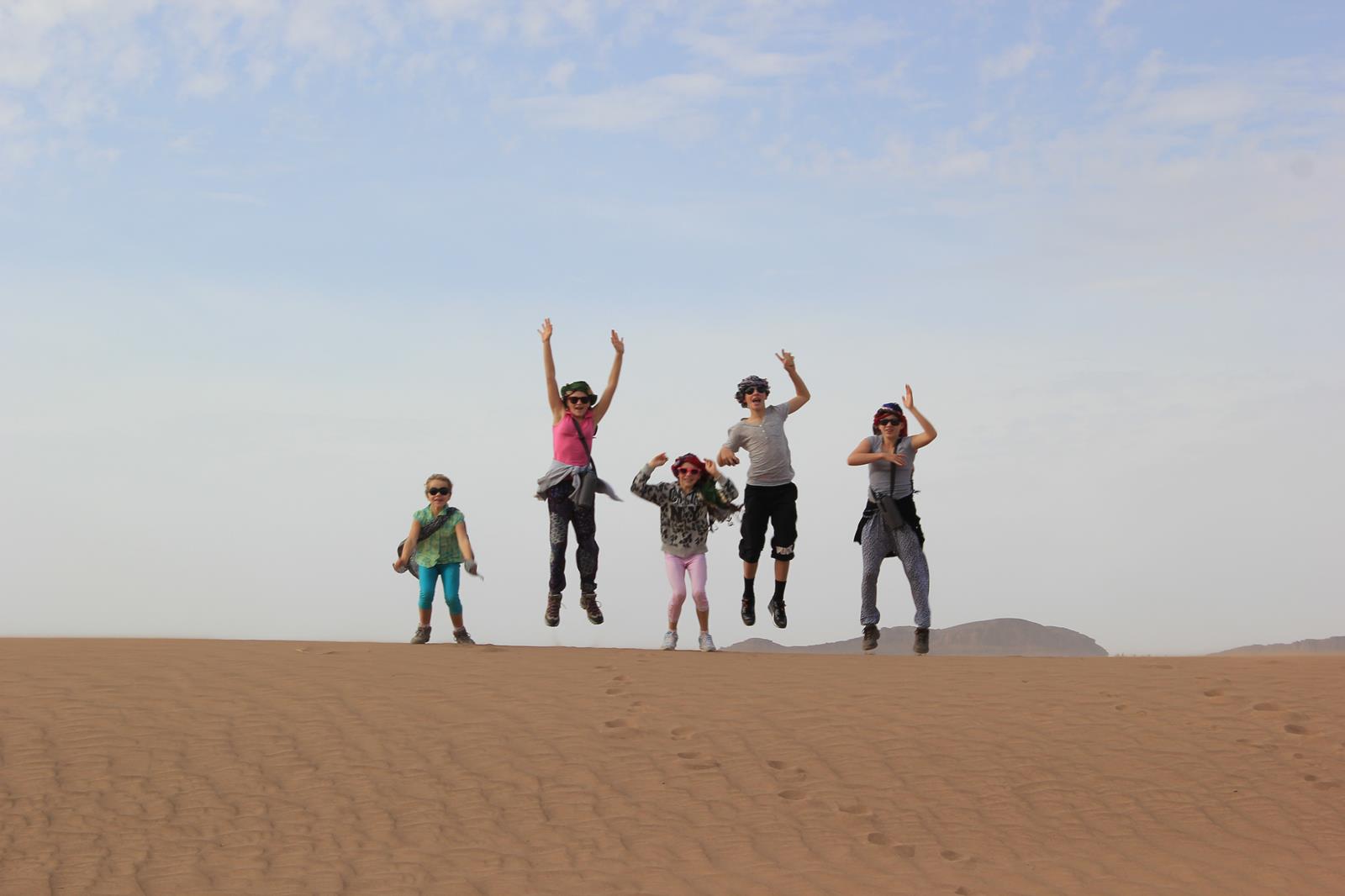 trek en famille desert maroc