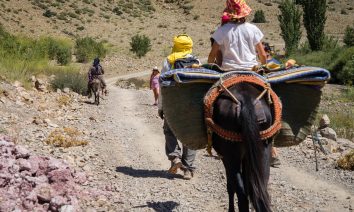 En famille chez les berberes de l'atlas